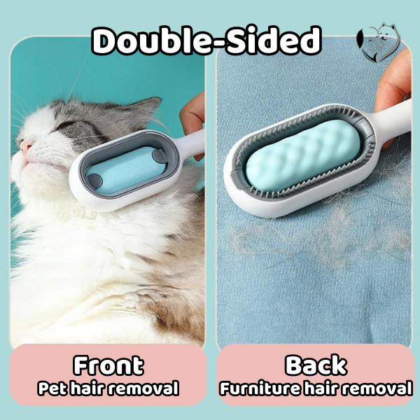 Double-Sided Pet Hair Removal Brush