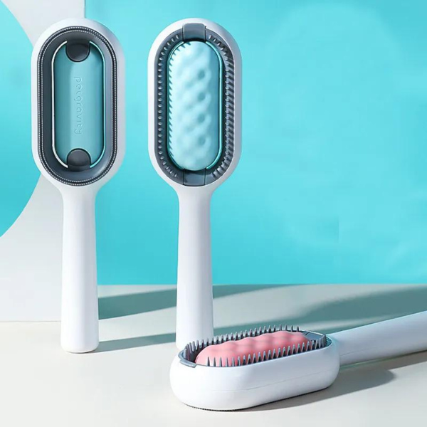 Double-Sided Pet Hair Removal Brush