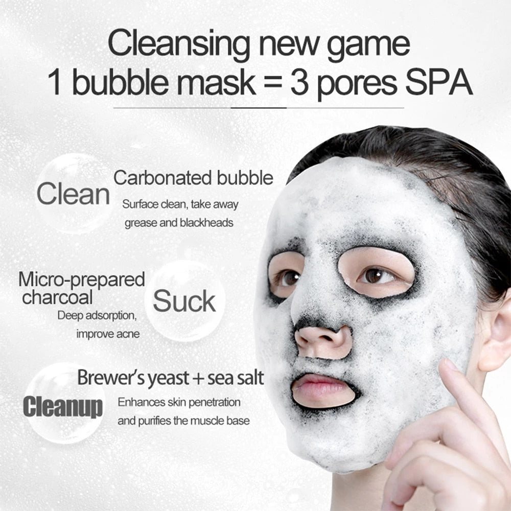 Deep Cleansing Bubble Facial Mask