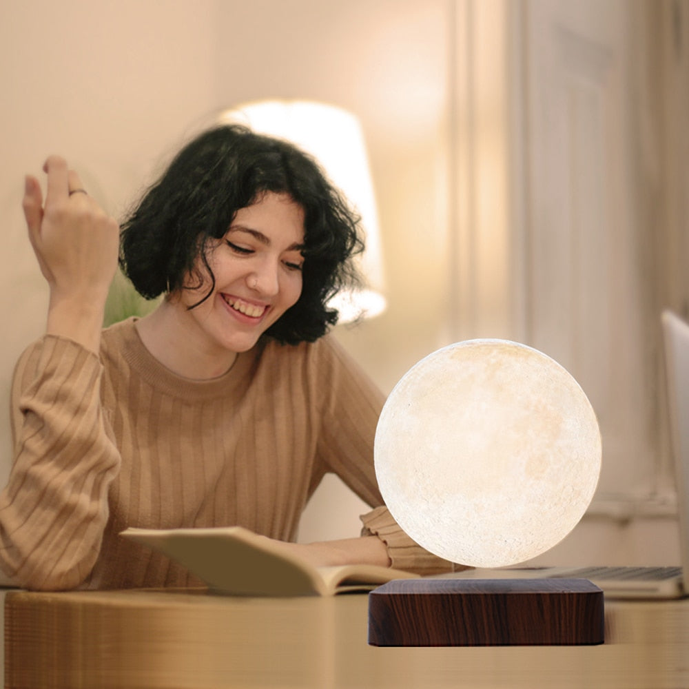 Levitating Moon Lamp