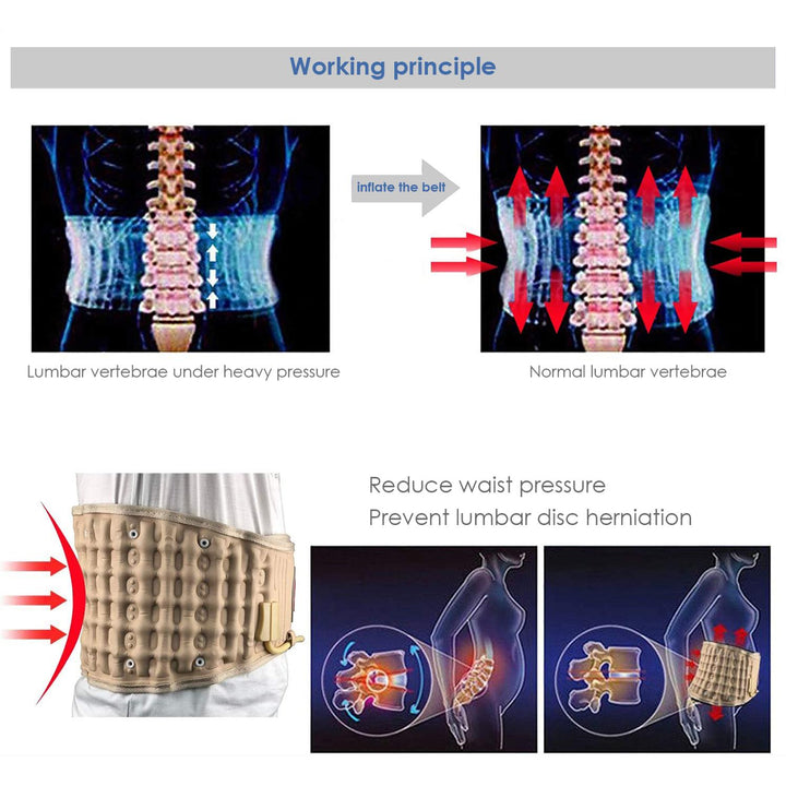 Lumbar Back Pain Relief Belt