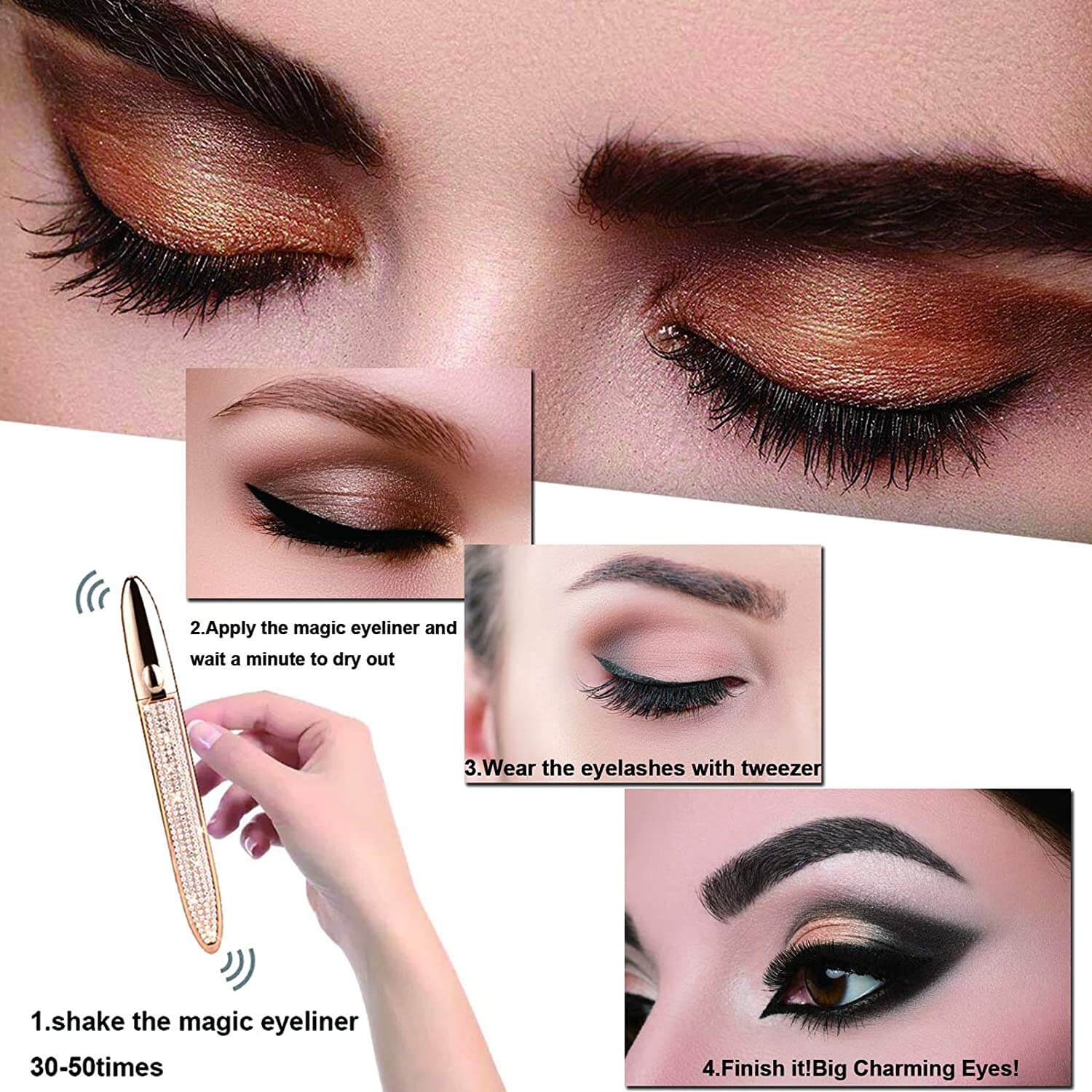 Self-Adhesive Liquid Eyeliner