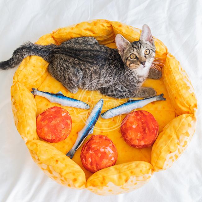 Pizza Cat Bed